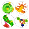 Topteng 150pcs Marble Run Race Track Building Block, Toy for Kids - 4 of 4
