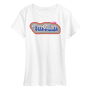 Women's - Barbie - I'm Allen Short Sleeve Graphic T-Shirt - 1 of 4