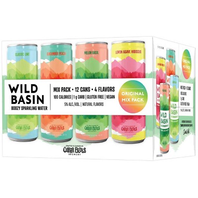 Wild Basin Boozy Sparkling Water Original Mix Pack - 12pk/12 fl oz Cans