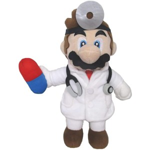 Little Buddy LLC Super Mario Dr. Mario World 10 Inch Plush | Doctor Mario - 1 of 1