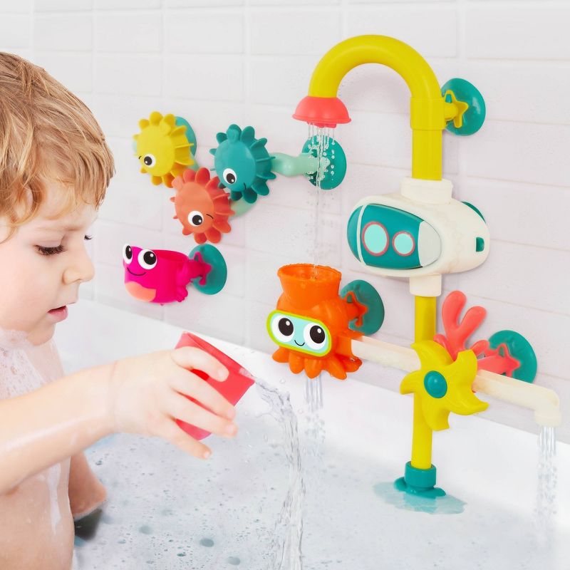 B. toys - Bath Pump Toy &#38; Drip Cups - Wonder-Full Waterworks, 3 of 10
