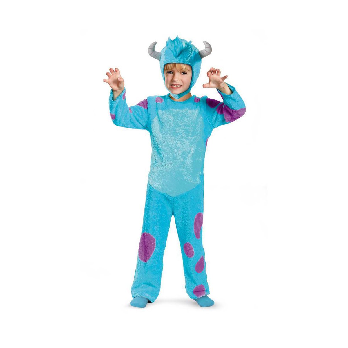 Disney Monsters, Inc. Sulley Classic Toddler Costume Jumpsuit Blue