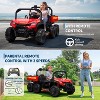 24V 4WD All-Terrain Kids Electric Ride-on Dump Truck,2-Seater with Remote Control,Dump Bed - 4 of 4