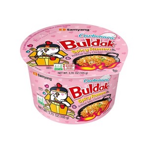 Samyang Buldak Carbonara Ramen Big Bowl - 3.7oz - 1 of 4