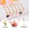 Unique Bargains Silicone Leak Reusable with Straw Cover Cap Letter Charm Accessories 6 Pcs - 4 of 4