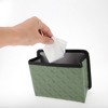 Unique Bargains Car Trash Can With Hook Hanging Car Door Faux Leather Trash Bin 1 Pc - 4 of 4