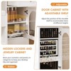 Vanity Desk with Mirror, Charging Station & 3 Lighting Modes, Adjustable Brightness Dresser, White - 3 of 4