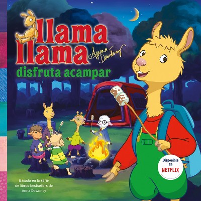 Llama Llama Disfruta Acampar - by  Anna Dewdney (Paperback)
