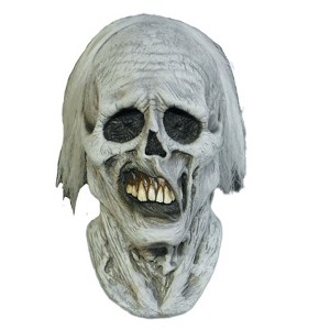 Trick or Treat Studios Adult Scary Zombie Chiller Costume Mask -  - White - 1 of 1