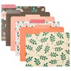Juvale 12 Pack Letter Size Flower File Folders with 1/3 Cut Tab, 6 Floral Designs, Letter Size, 9.5 x 11.5 In - 4 of 4