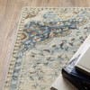 Oriental Weavers Branson BR01A Blue/ Multi Indoor Area Rug - 1'10" x 7'3" - 4 of 4
