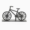 HomeRoots 8" Black Metal Bicycle Hand Painted Sculpture - 4 of 4