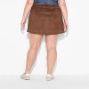 Women's High-Rise Suede A-Line Skort - Wild Fable™ - 3 of 3