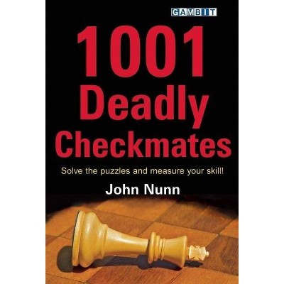 1001 Deadly Chess Puzzles - By James Rizzitano (paperback) : Target