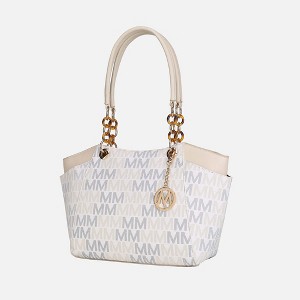 MKF Collection Cameron Tote Bag Stylish Vegan Leather Handbag with Spacious Design by Mia K - 1 of 4