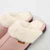Roxoni Women's Winter House Fuzzy Fluffy Furry Cozy Clog Slipper - 2 of 4