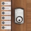 ZACHVO Fingerprint Door Lock Keyless Deadbolt, Electric Door Locks with Keypads and Emergency Charging Port, Satin Nickel - 2 of 4