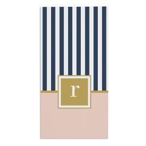 Personalization Mall Classy Monogram Beach Towel - 1 of 1