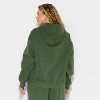 Women's Oversized Bubble Hem Hooded Sweatshirt - Wild Fable™ - 3 of 3