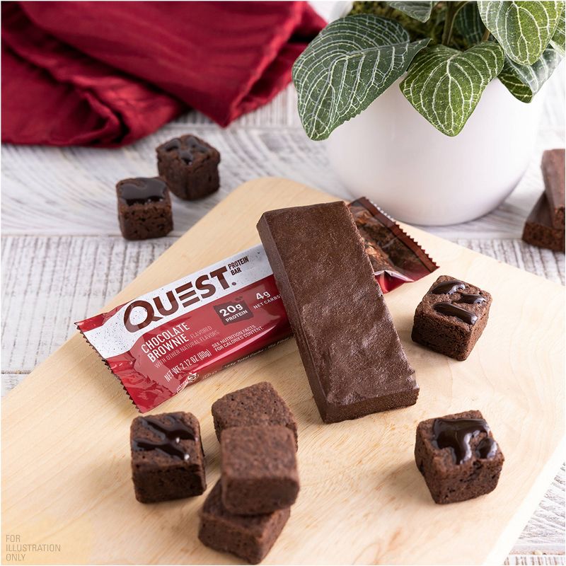 Quest Nutrition 20g Protein Bar - Chocolate Brownie, 3 of 11