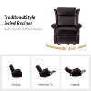 Lauren Genuine Leather Manual Swivel Glider Recliner|HULALA HOME - 4 of 4