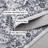Area Rugs for Living Room Washable, Soft Vintage Neutral Bedroom Rugs Boho Farmhouse Low Pile Non-Slip Indoor Carpet Rugs for Dining Room - 2 of 4