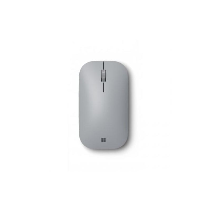 Microsoft Surface Mobile Mouse Platinum - Wireless - Bluetooth - Seamless scrolling - Light & portable - BlueTrack enabled, 1 of 4