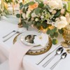 DOMETOUR 20 pcs Stainless Steel Silverware Set Flatware Cutlery Set Service for 4, Includes Forks Spoons Steak Knives - 2 of 4