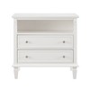 JUJABU Open Space and 2 Drawers Dresser Nightstand with Charging Station, with USB Ports and Outlets, for Bedroom - 2 of 4
