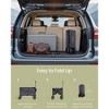 40-Gallon Heavy-Duty Foldable Utility Wagon with Removable Wheels, 330 lb Capacity, Compact Storage for Outdoor Use - 2 of 4