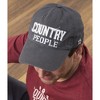 Pavilion Gift Company - Country People - Dark Gray Adjustable Hat - Hats - 3 of 4
