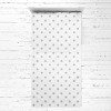 Bacati - Stars Gray Muslin 3 pc Toddler Bed Sheet Set 100 percent cotton - 2 of 4
