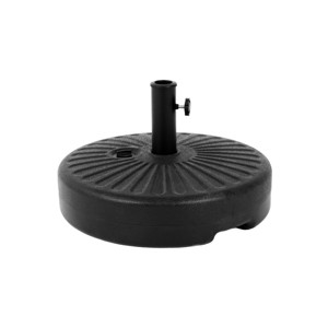 Round Market Umbrella Base,Polyethylene Multifunctional Patio Umbrella Base With 2 Adjustable Knobs,Fit For Various Umbrellas-Coolbibila - 1 of 4
