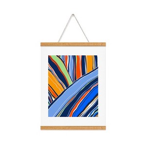 DorisciciArt autumn stripes Art Print and Hanger - Society6 - 1 of 2