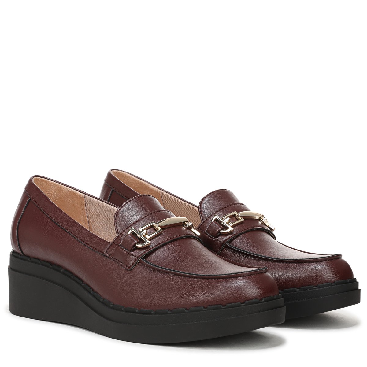Женские туфли LifeStride Women's Dolce Bit Loafer California Wine 8 W — фото 2