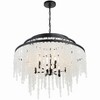 Crystorama Lighting Poppy 6 - Light Chandelier in  Matte Black - 2 of 4
