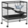 LOVMOR 3-Tier Small Animal Cage Ferret Cage Large Chinchilla Cage - 4 of 4