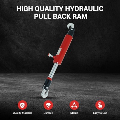 10 Ton Hydraulic Pull Back Ram,Large Capacity Pull Back Jack,Hydraulic Jack Pump Puller Suit for Shop,Garage
