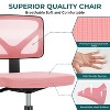 NicBex Adjustable Height  Mesh Home Office Chairs,Desk Chair with Lumbar Support and Universal Wheels for Work Study - 4 of 4