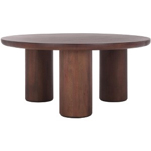 Mork 3 Leg Round Coffee Table - COF6604 - Safavieh - 1 of 4