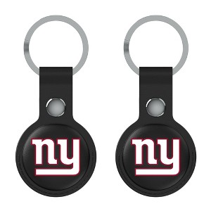 Keyscaper NFL NFC Teams Insignia Black Airtag Holder 2-Pack - 1 of 4