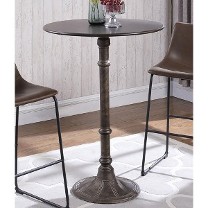 Sapphtopaz Dining Table Kitchen Table Round Dining Table Tulip-style Bar Table with Pedestal Base for Kitchen, Small Spaces - 1 of 4