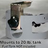 Comfort Gear® 30,000-BTU Double Tank-Top Outdoor Portable Propane Heater, TT-30CSA in Silver - 2 of 4