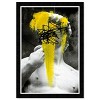 13" x 19" Intellectual Thought Abstract Framed Wall Art Yellow - Hatcher and Ethan: Modern Decor, Digital Art, Black Plastic Frame - 3 of 4