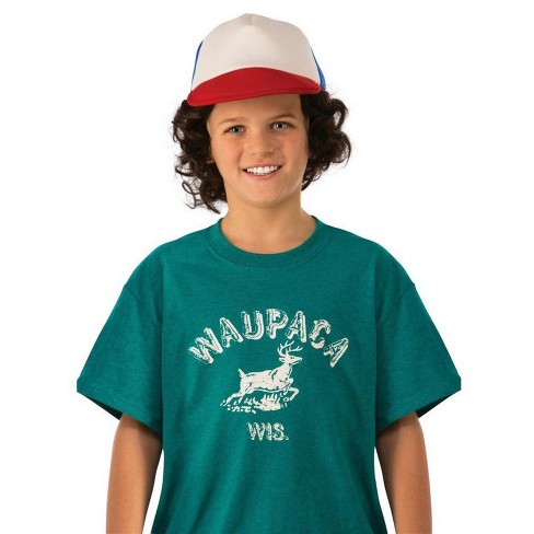 Rubies Stranger Things Boy's Dustin's Waupaca Shirt Large : Target