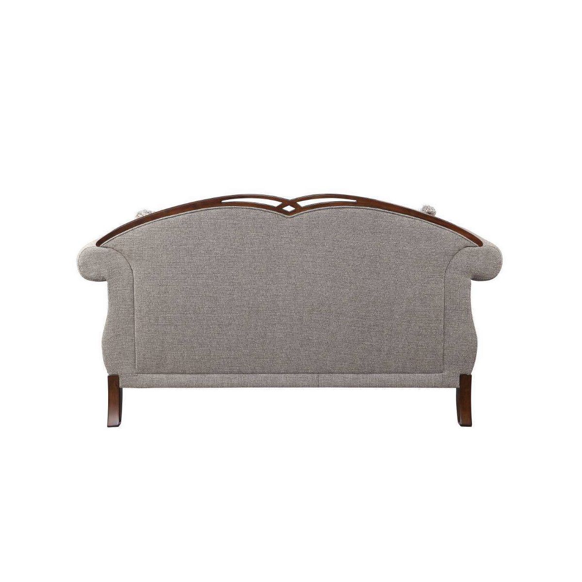 Acme Furniture Miyeon Sofa Cherry Finish - thumbnail 4