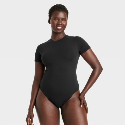 Women's Luxury Collection 4-Way Stretch Short Sleeve Bodysuit - Auden™, 5 of 7