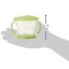 Snack Catcher Toddler Snack Cups, No Spill, 2 Pack, Blue/Green - 2 of 4