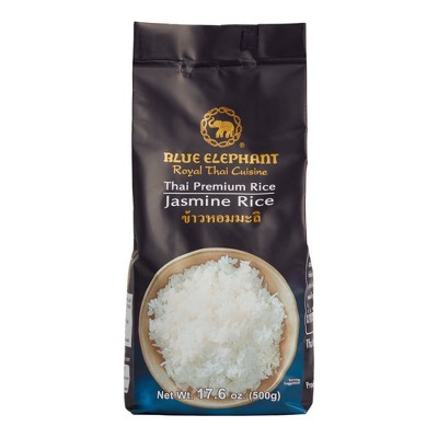Blue Elephant Thai Jasmine Rice 17.6 oz