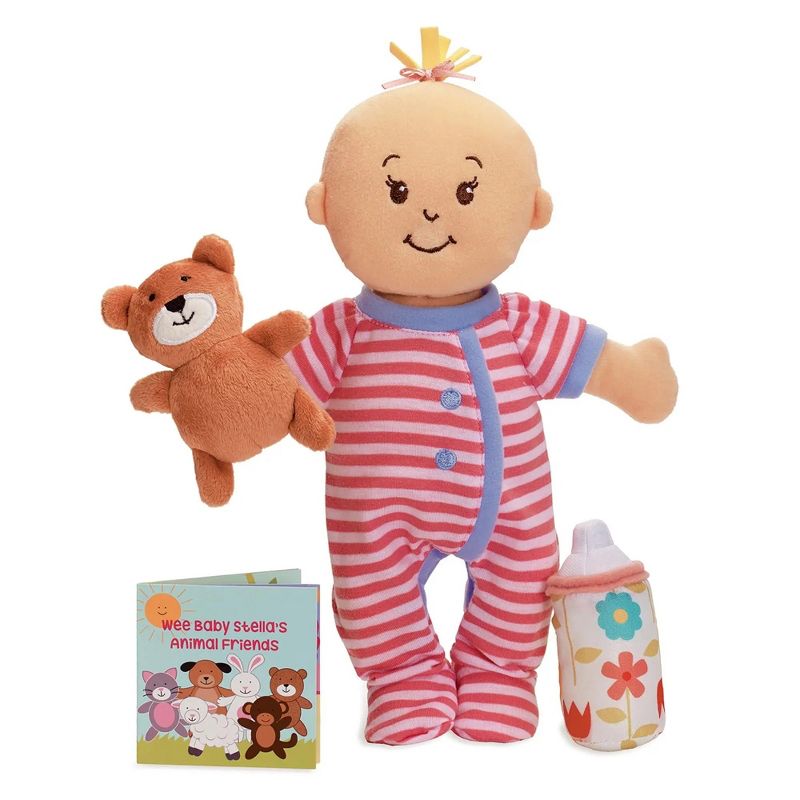 Manhattan Toy Wee Baby Stella Sleepy Time Scents 12" Soft Baby Doll Set, 3 of 10